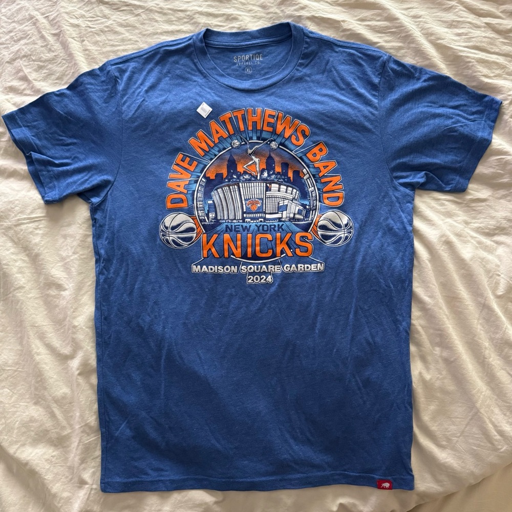 Dave Matthews Band x NY Knicks 2024 MSG Exclusive Shirt. Brand New Never Worn